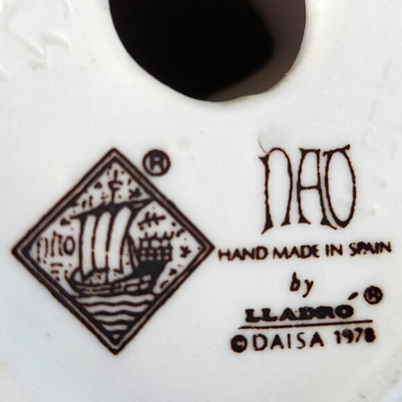 Vintage Nao by Lladro Porcelain Geese Figurines Pair Handmade in Spain - Picture 6 of 9